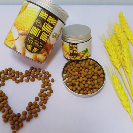 Viên ngậm gừng mật ong