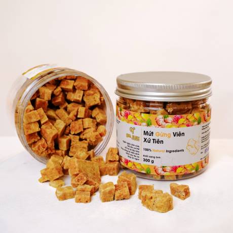 Mứt gừng viên Xứ Tiên hộp 300g